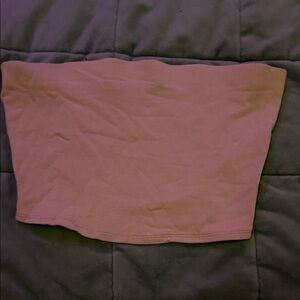 H&M Baby Pink Tube Crop Top